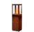 Qube Corten Steel Pellet Patio Heater