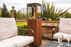 Qube Corten Steel Pellet Patio Heater