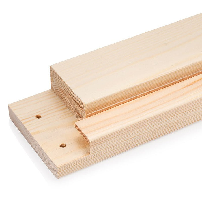 Glass Sauna Door with Black Timber Frame (Raiser Black)