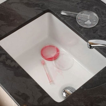 RAK Laboratory 4 Ceramic Belfast Kitchen Sink 1.0 Bowl 460mm L x 365mm W - Alpine White