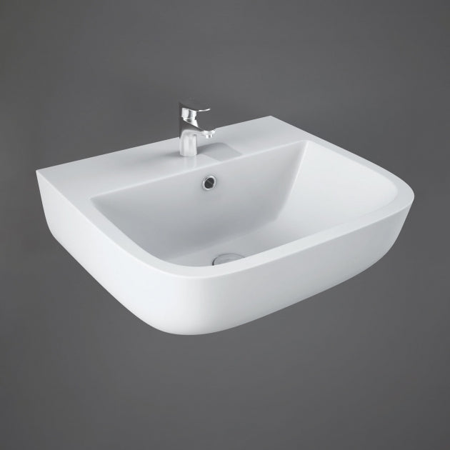 RAK Series 600 Cloakroom Basin 400mm Wide - 1 Tap Hole