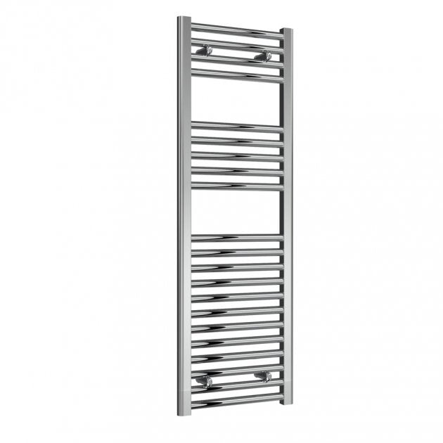 Reina Diva Chrome 25mm Heated Ladder Towel Rail