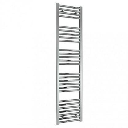 Reina Diva Chrome 25mm Heated Ladder Towel Rail