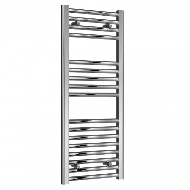 Reina Diva Chrome 25mm Heated Ladder Towel Rail