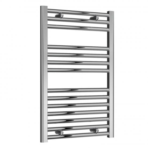 Reina Diva Chrome 25mm Heated Ladder Towel Rail