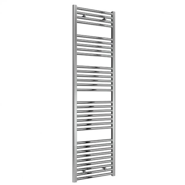 Reina Diva Chrome 25mm Heated Ladder Towel Rail