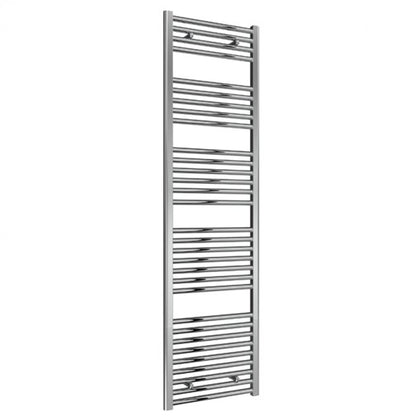 Reina Diva Chrome 25mm Heated Ladder Towel Rail