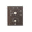 Rento Anodised Aluminium Sauna Thermometer & Hygrometer Brown/Black