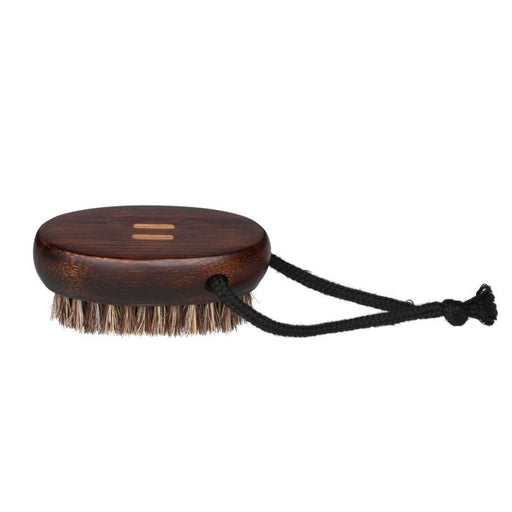 Rento Oval Wooden Nail Brush Bamboo Dark
