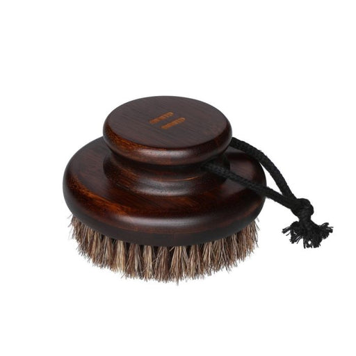 Rento Wooden Body Brush Dark Bamboo & Natural Hair