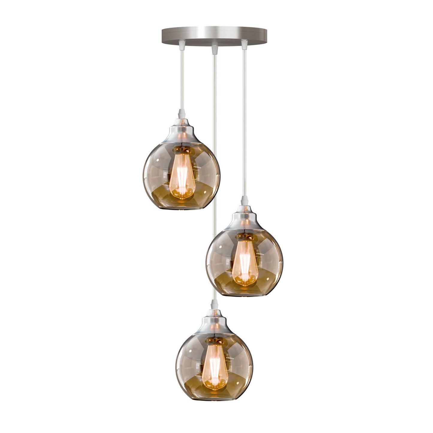Luxury Light Chandelier Modern Glass Pendant Lamp Light~5871