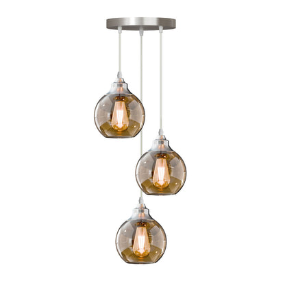 Luxury Light Chandelier Modern Glass Pendant Lamp Light~5871
