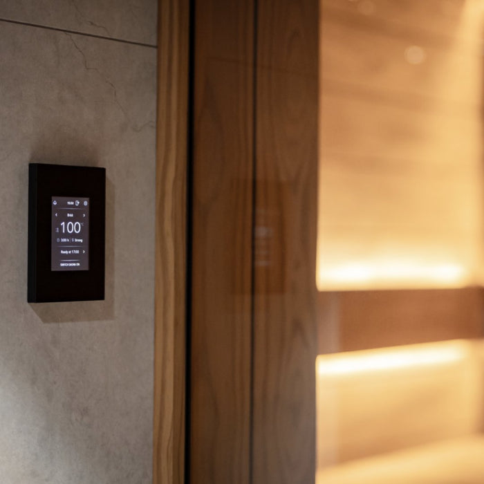 Tulikivi Sauna Control Panel Touchscreen WiFi Black