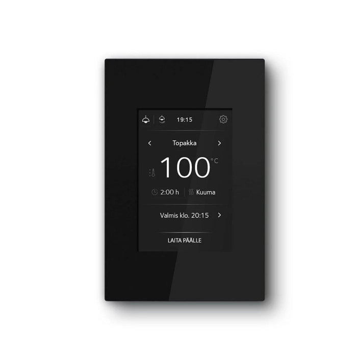 Tulikivi Sauna Control Panel Touchscreen WiFi Black