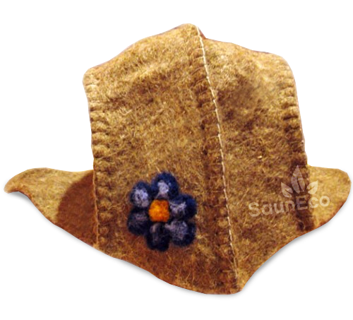 Sauna or Hot Tub Hat “Umbra-2” – Keeps You From Overheating