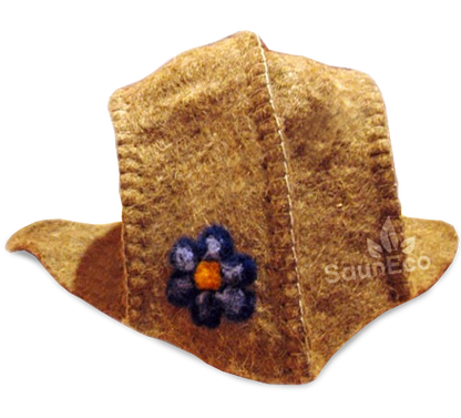 Sauna or Hot Tub Hat “Umbra-2” – Keeps You From Overheating