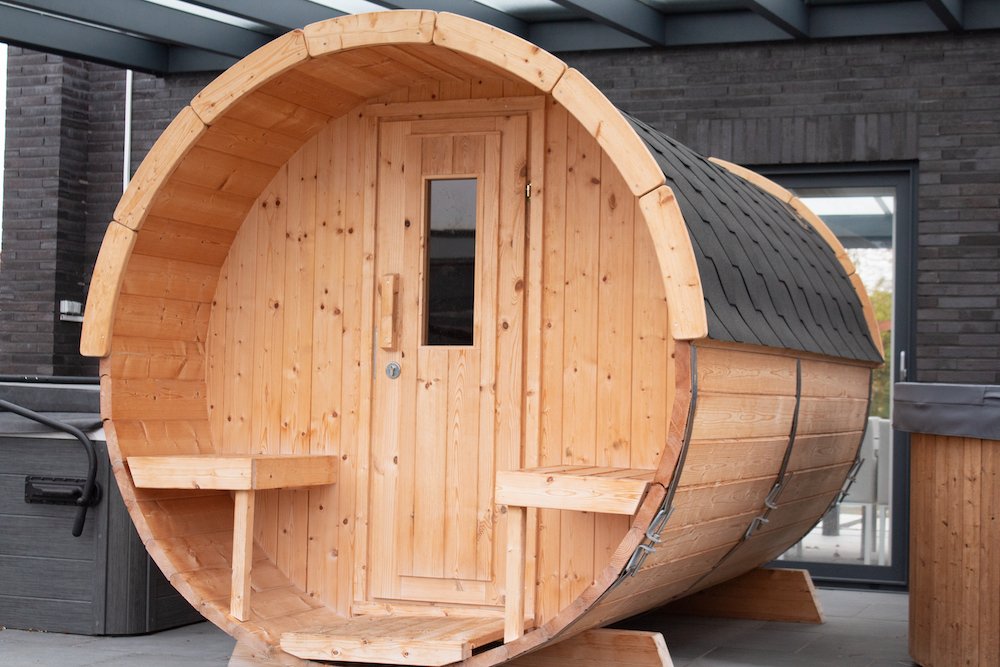 Kalle Sauna Barrel Ø2.05m x 3m
