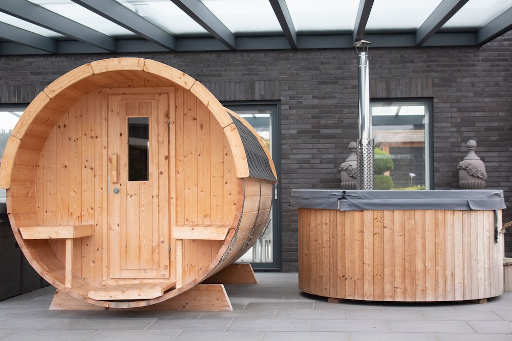 Kalle Sauna Barrel Ø2.05m x 3m