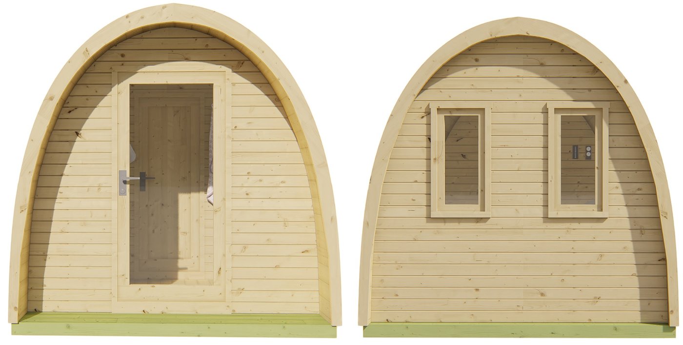 Tolva sauna pod (Spruce) – 2.25 x 4m