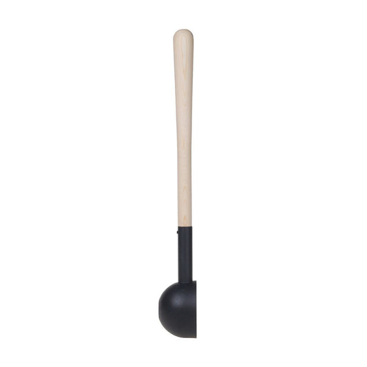 SAUFLEX LADLE, POWDER-COATED ALUMINIUM WITH PINE HANDLE, 53cm