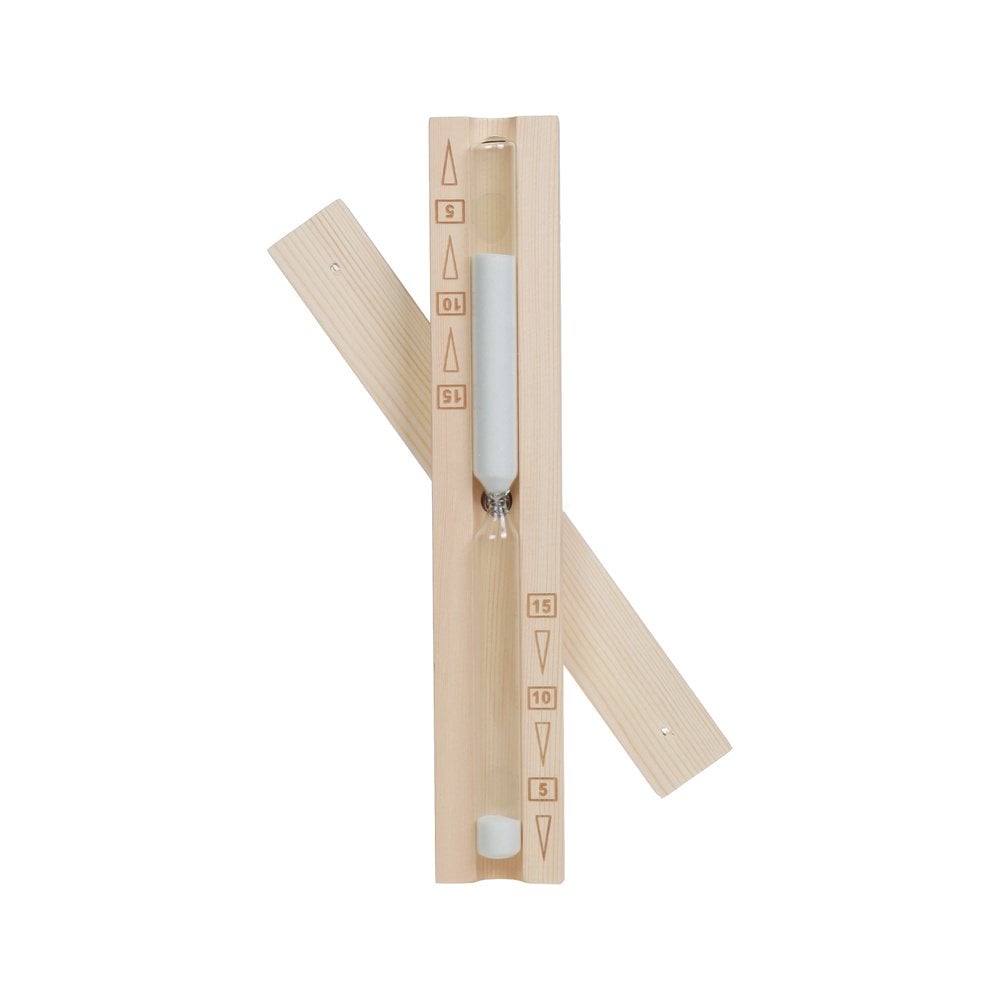 SAUFLEX SAND TIMER H002, PINE 15 MIN