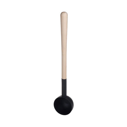 SAUFLEX LADLE, POWDER-COATED ALUMINIUM WITH PINE HANDLE, 53cm