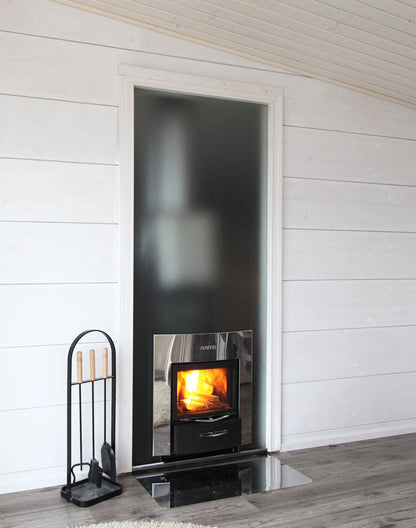 HARVIA DUO GLASS WALL 9x21, WHITE FRAME, DL92105AA
