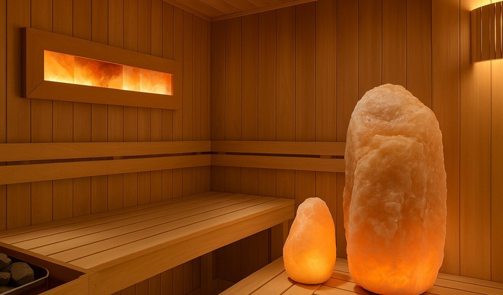 SAUFLEX HIMALAYA SALT LAMP NATURAL SHAPE 150-200 KG