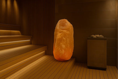 SAUFLEX HIMALAYA SALT LAMP NATURAL SHAPE 150-200 KG