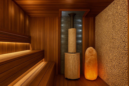SAUFLEX HIMALAYA SALT LAMP NATURAL SHAPE 150-200 KG