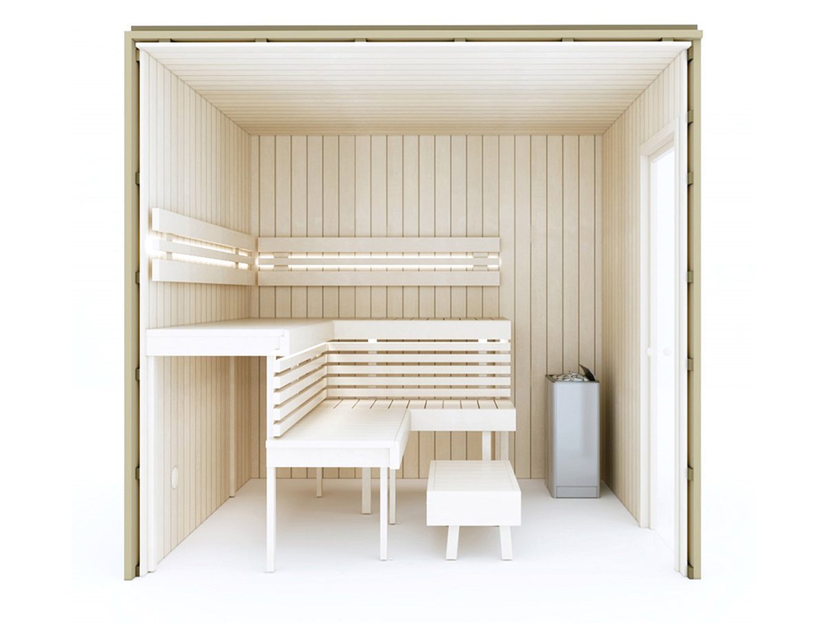 COMPLETE BUILDING KIT - SAUNA OPTIMAL, ASPEN
