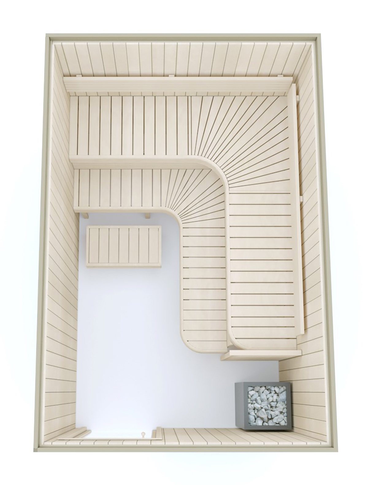 Complete Building Kit - Sauna Premium, Aspen