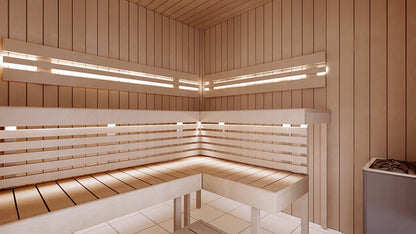 COMPLETE BUILDING KIT - SAUNA OPTIMAL, ALDER