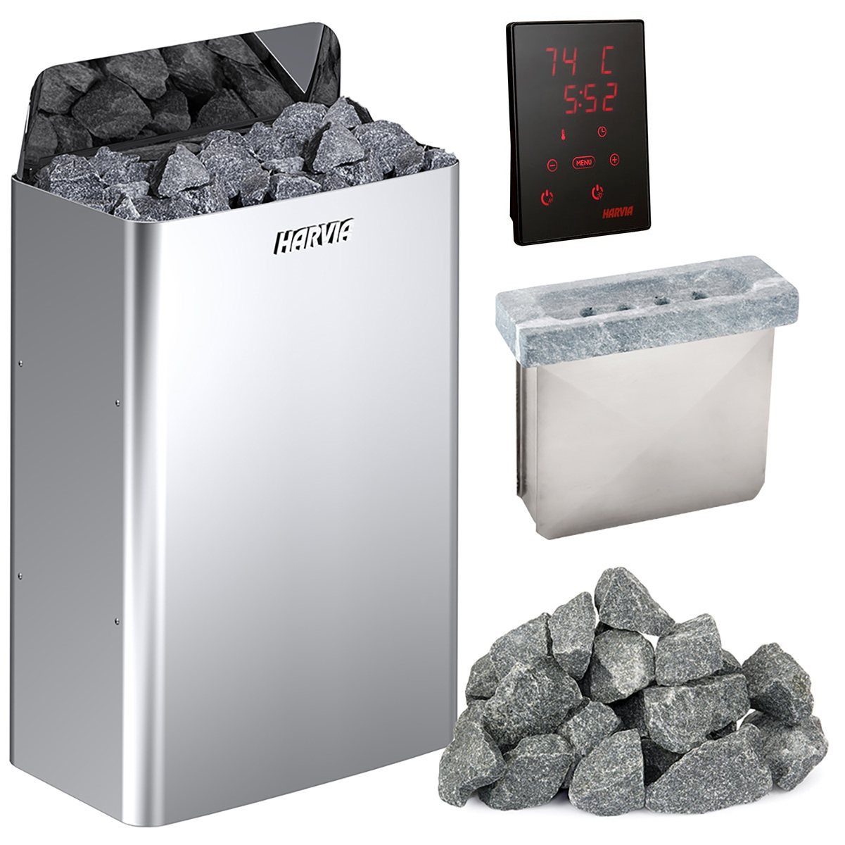 COMPLETE BUILDING KIT - SAUNA OPTIMAL, ALDER