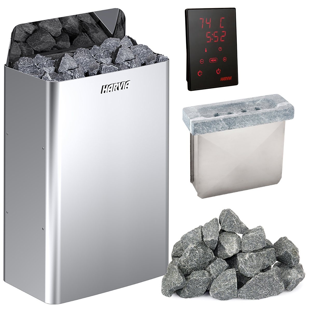 Complete Building Kit - Sauna Optimal, Thermo-Aspen