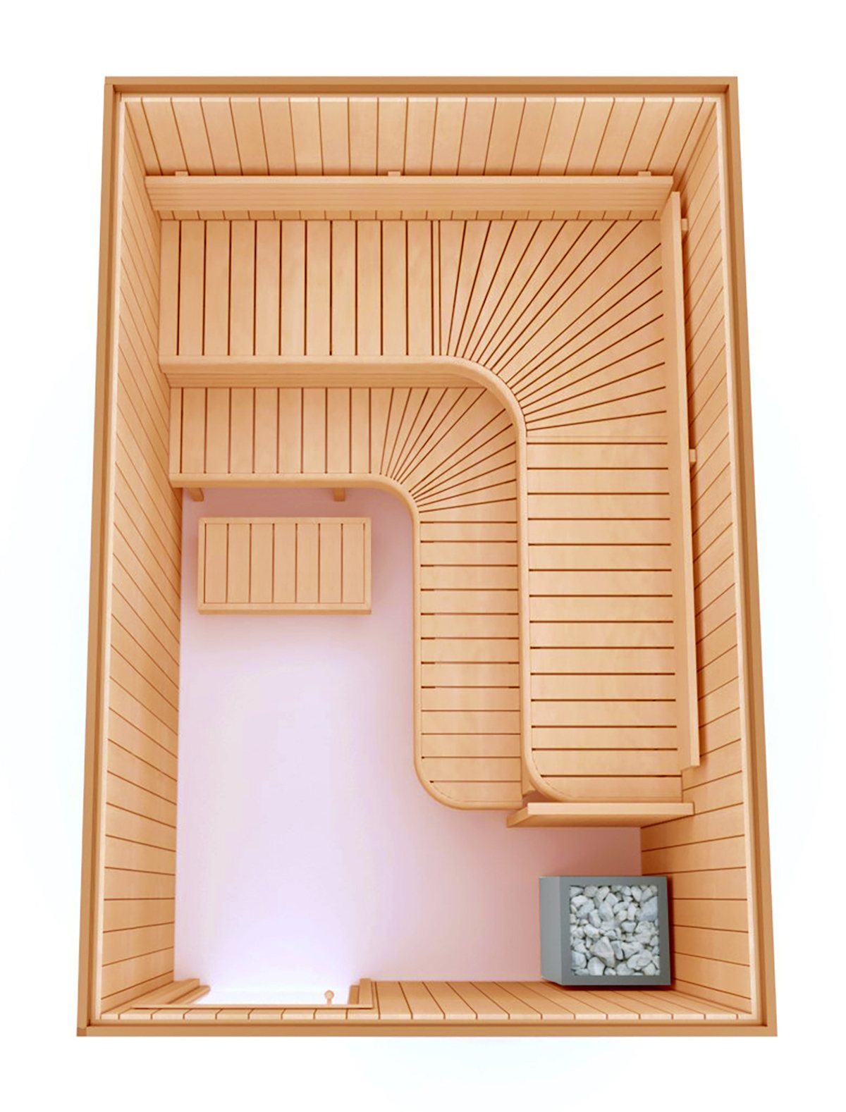 COMPLETE BUILDING KIT - SAUNA PREMIUM, ALDER
