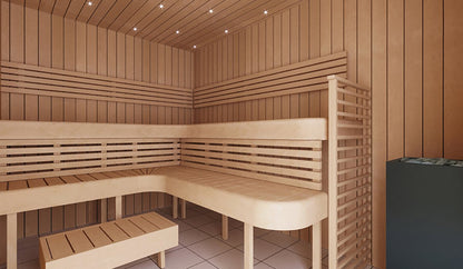 COMPLETE BUILDING KIT - SAUNA PREMIUM, THERMO-ASPEN
