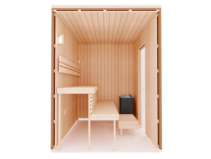 Complete Building Kit - Sauna Standard, Alder