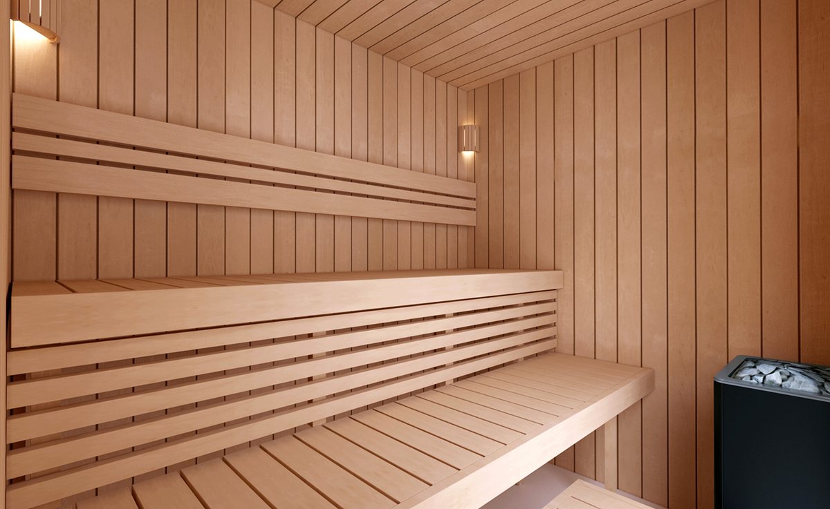 COMPLETE BUILDING KIT - SAUNA STANDARD, ALDER