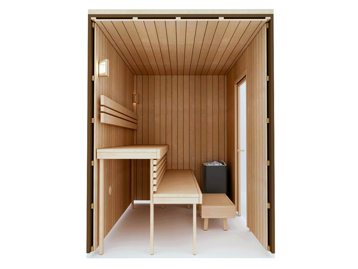 COMPLETE BUILDING KIT - SAUNA STANDARD, THERMO-ASPEN