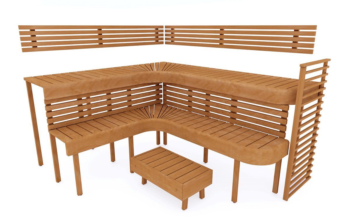BUILDING KIT - SAUNA PREMIUM, ALDER