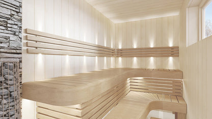 Building Kit - Sauna Premium, Aspen