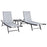 Garden furniture set Ario chaise-longue