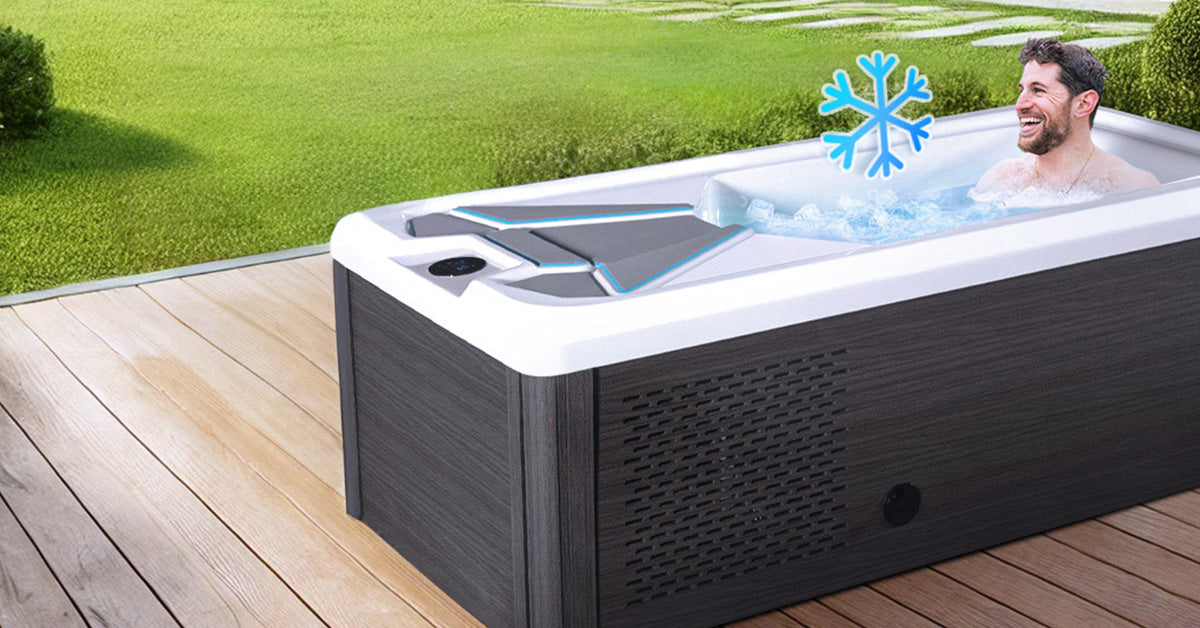 Cryo Ice Tub - Cold Plunge Bath 390L 2000x1000x750mm
