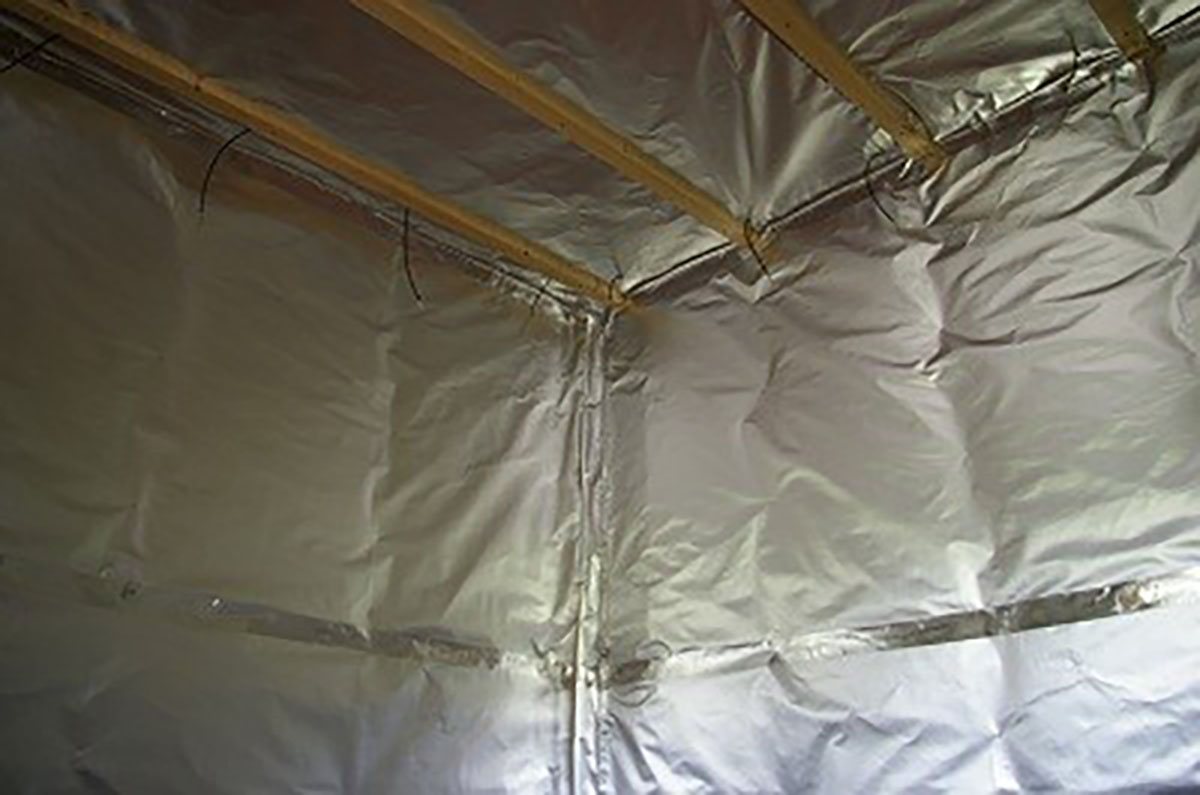 ALUMINIUM TAPE FOR SAUNA 50mm x 50m