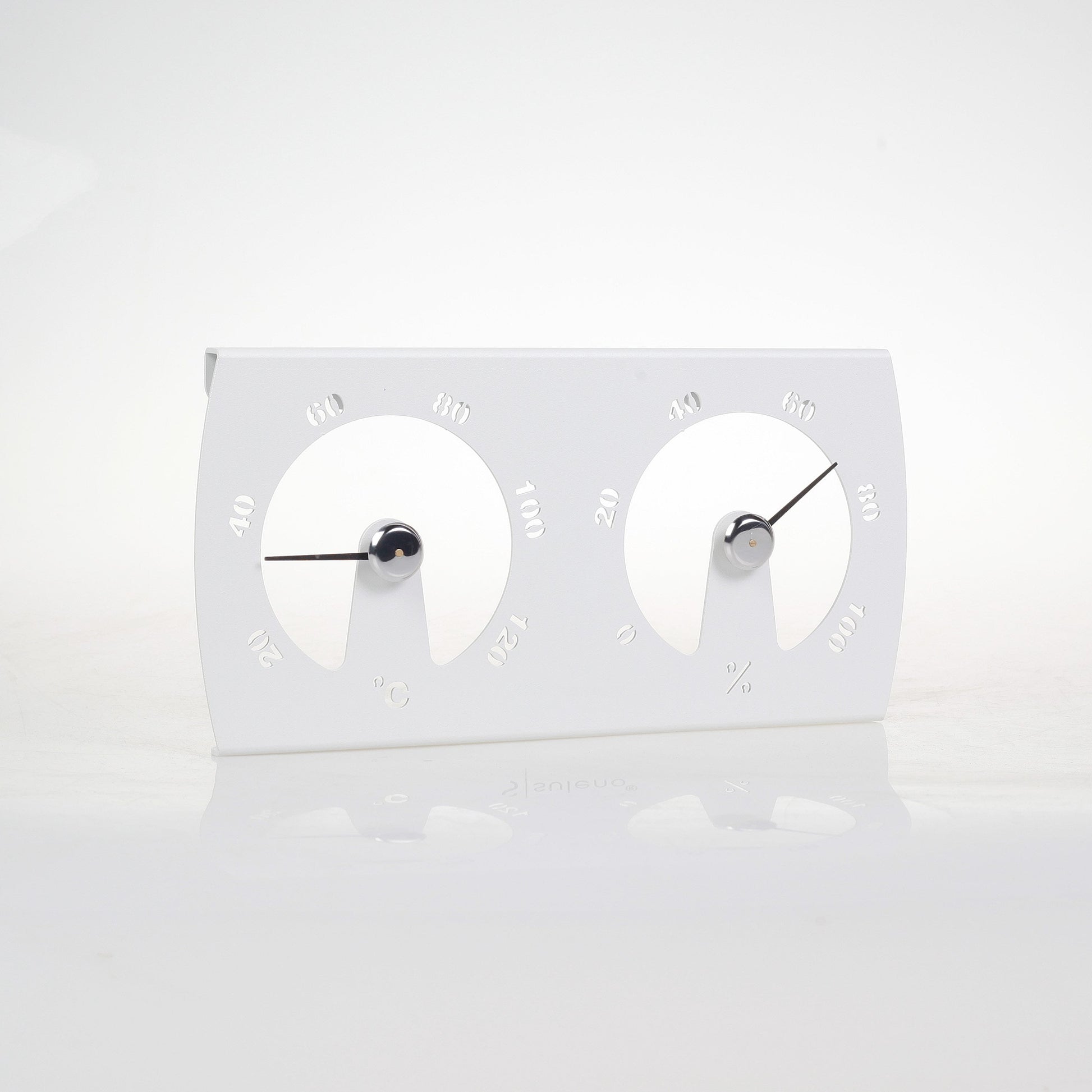 SAUFLEX PACIFIC TERMO HYGROMETER, WHITE