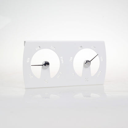 SAUFLEX PACIFIC TERMO HYGROMETER, WHITE