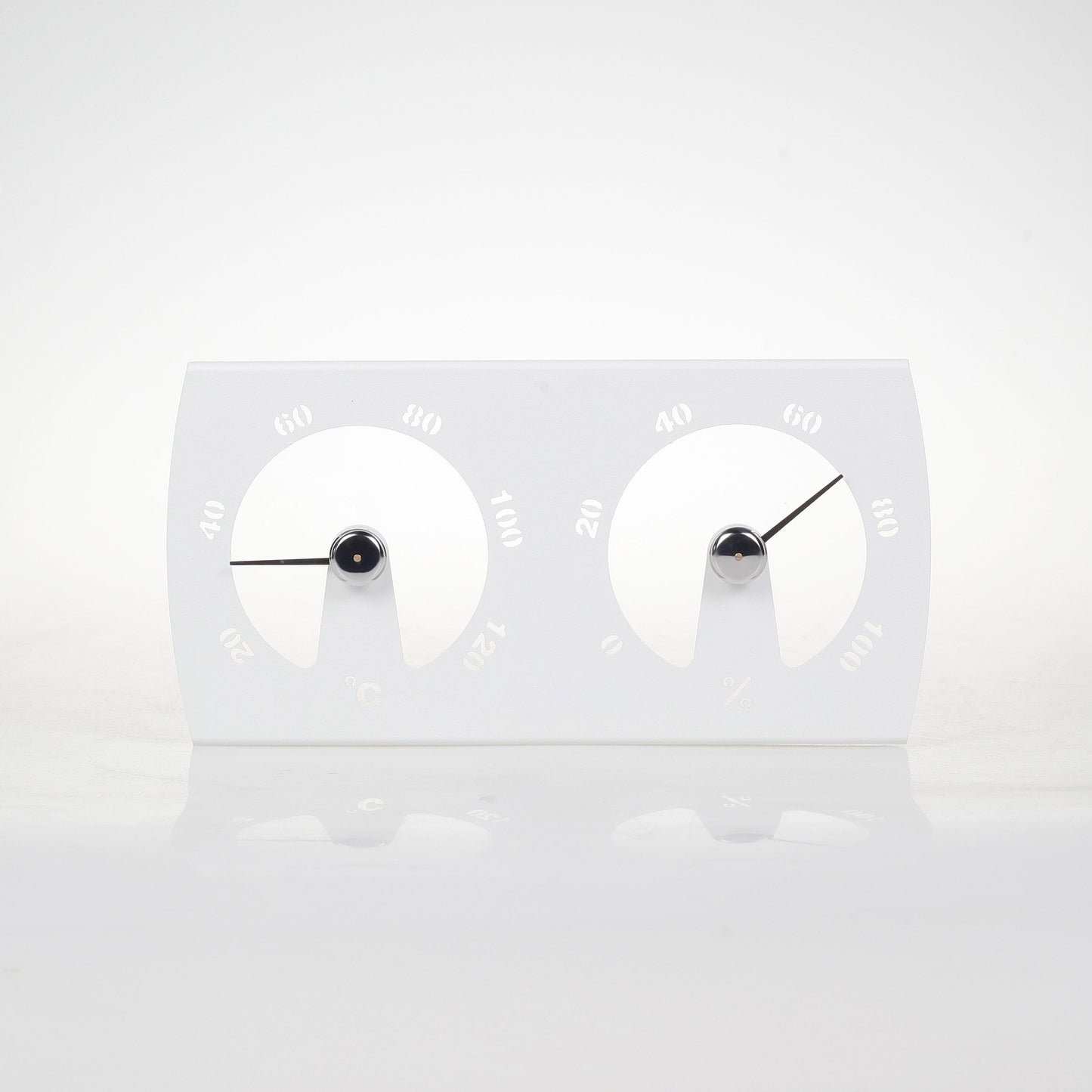 SAUFLEX PACIFIC TERMO HYGROMETER, WHITE