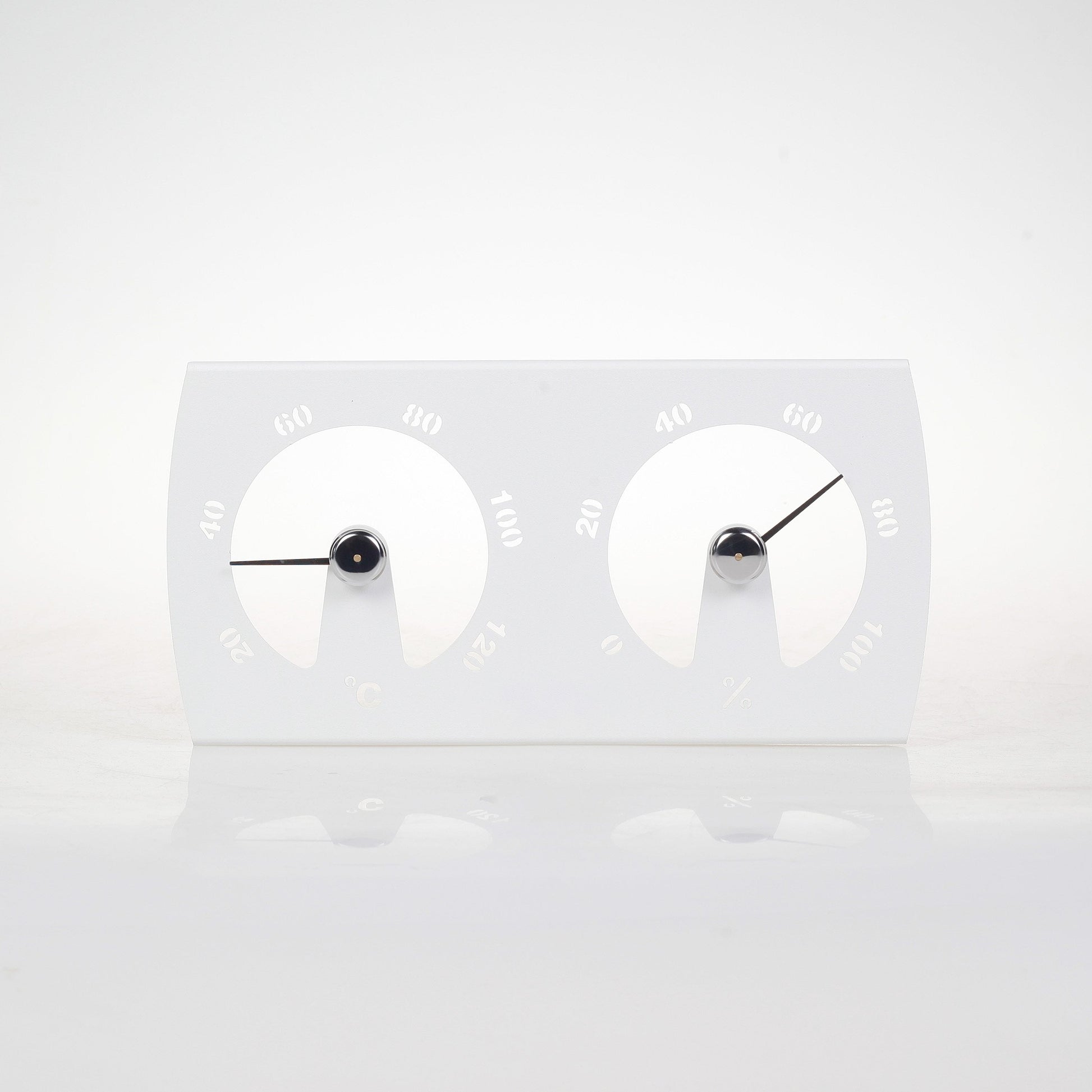 SAUFLEX PACIFIC TERMO HYGROMETER, WHITE