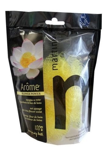 SCENTED SPONGE «FLOWER POWER», YELLOW, MSAR04806